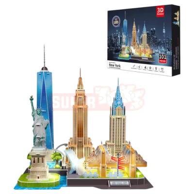 3D Pazl New York (342-5) - 1