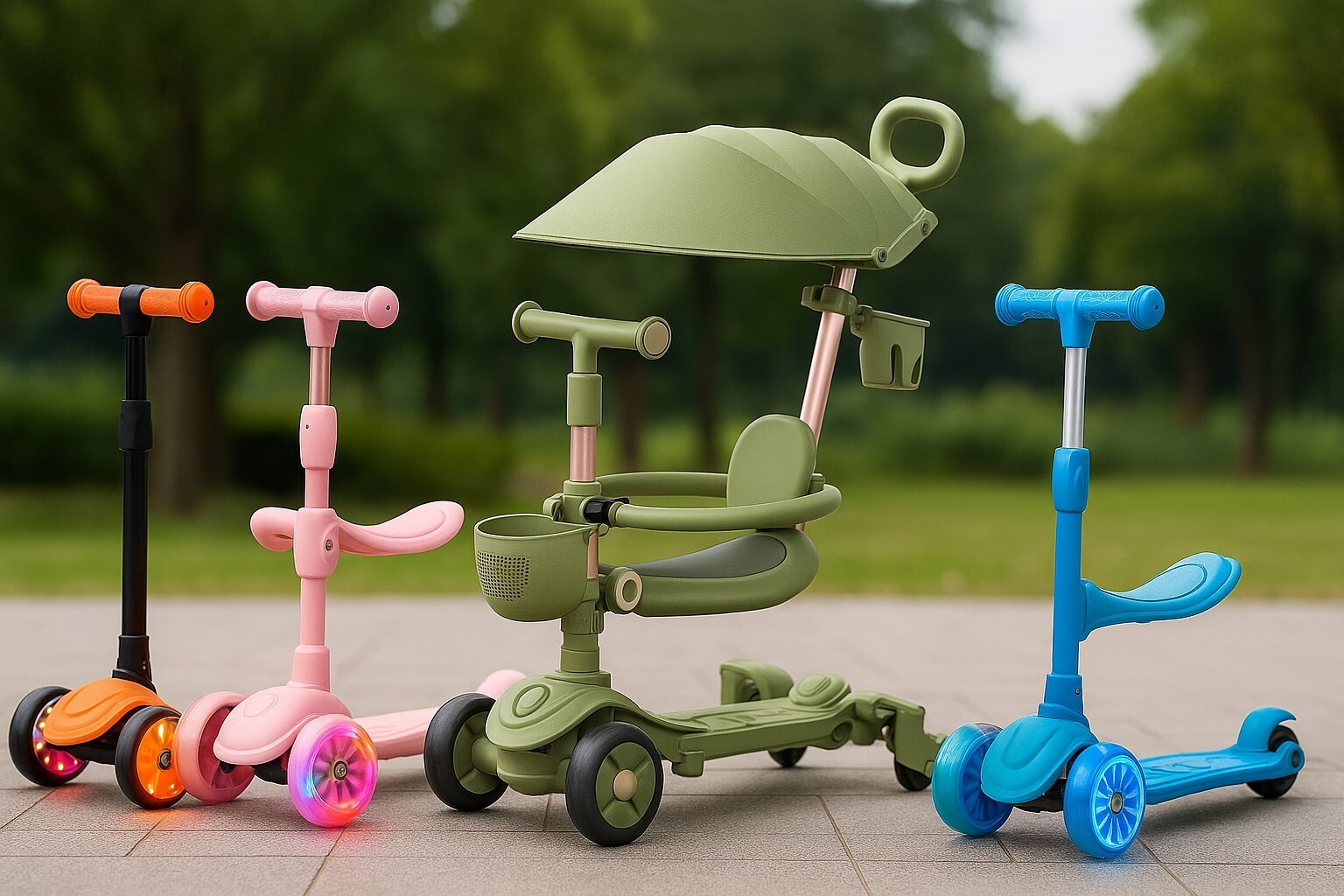 Uşaq üçün Skuter Seçimi – Ən Geniş Model və Rəng Seçimi ilə Supertoys.az-da