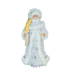 Səsli Ağ Qar Qız 40 sm 411-5 - 