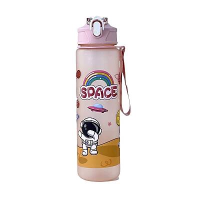 Astronavt Dizaynlı Su Qabı 700 ml (614-37) - 4