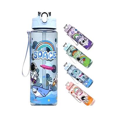 Astronavt Dizaynlı Su Qabı 700 ml (615-2) - 3