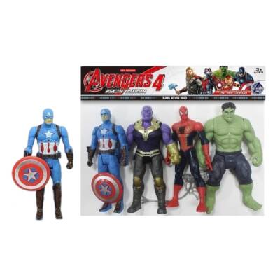Avengers 4-lü Fiqur Seti 106-3 - 1