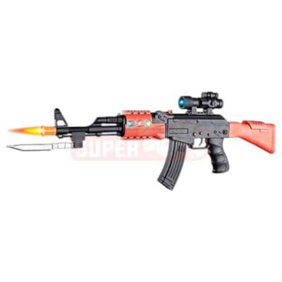 Avtomat AK-47 Səsli İşıqlı (375-163) - 1
