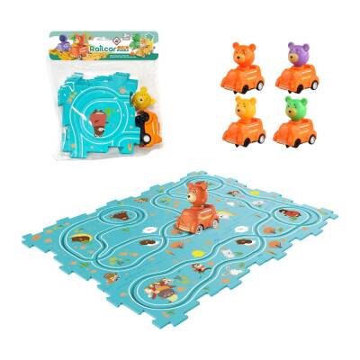 Ayılı Puzzle Yol Oyunu (81-100) - 1