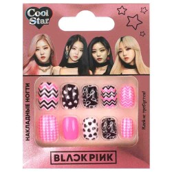 Black Pink Dırnaqlar 115616 - 1