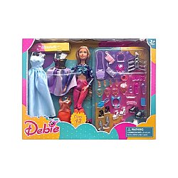 Debie Kukla Geyim və Aksesuar Dəsti - 