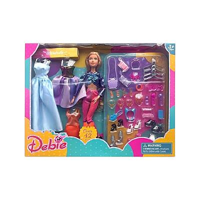 Debie Kukla Geyim və Aksesuar Dəsti - 1