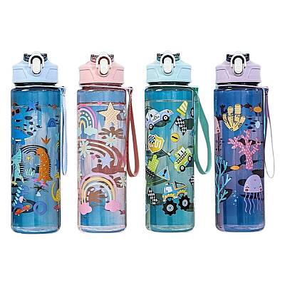 Dizaynlı Su Qabı 800 ml (614-35) - 2