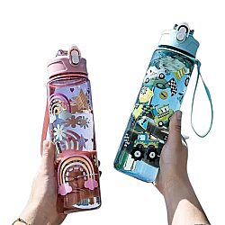 Dizaynlı Su Qabı 800 ml (614-35) - 3