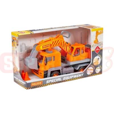 Ekskvator Sadə Maşın Oyuncağı 88963 - 1