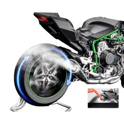 Elektrikli, Tüstülü Dəmir Kawasaki Motosiklet M6-2A - 2