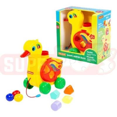 Fiqurlu Öyrədici Ördək Oyuncağı 6042 - 1