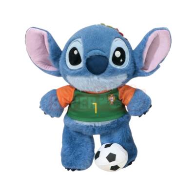 Yumşaq Futbolçu Stitch 45sm 0881-G29 - 1