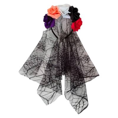 Halloween Çiçəkli Tül Abadok 445-7 - 1