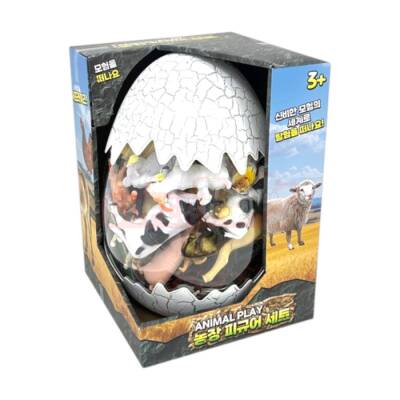 Heyvan Fiqurları Sürpriz Yumurta (456-8) - 1