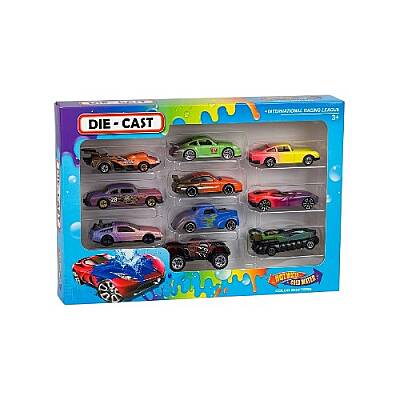 Hot Wheels Maşın 10-lu Dəst (661-17) - 1