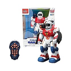 İnteraktiv Musiqili və İşıqlı Pultlu Robot (374-54) - 