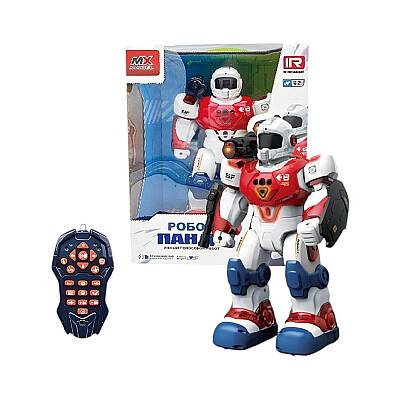 İnteraktiv Musiqili və İşıqlı Pultlu Robot (374-54) - 1