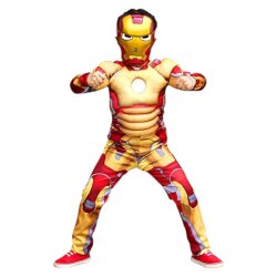 İron Man Paltarı - Halloween Geyimi (444-20) - 1