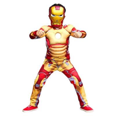 İron Man Paltarı - Halloween Geyimi (444-20) - 1