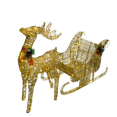 İşıqlı Yeni il Maralı 1 metr 422-2 - 1