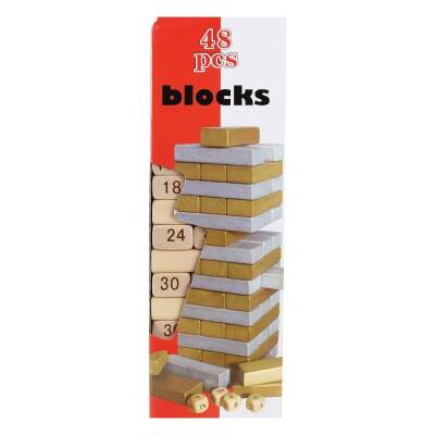 Jenga - Taxta Blok Oyunu (80-48) - 1