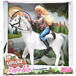 Kukla atlı BARBIE 8466 (130-8)/328-7 - 