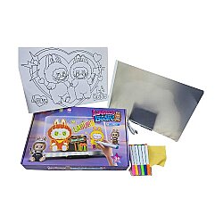 Led Rəsm Lövhəsi Labubu Dizaynlı (672-6) - 