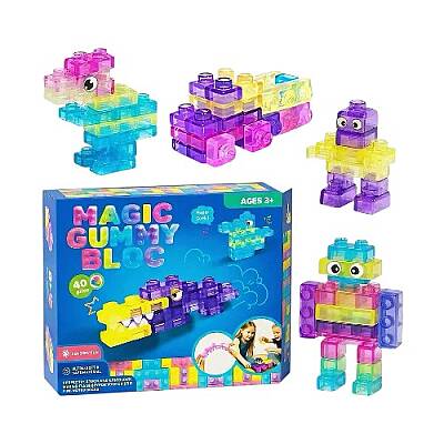 Magic Gummy Bloc 40 Parça Konstruktor Dəsti (781-1) - 1