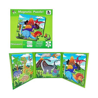 Maqnit Pazl Heyvan Mövzulu 61 parça - 1