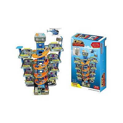 Maşın üçün park oyuncağı, qaraj (703-101) - 1