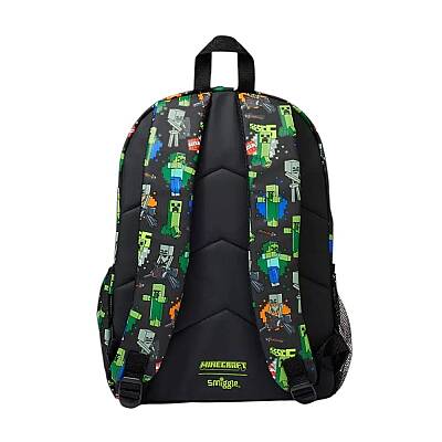 Minecraft Dizaynlı Ortopedik Məktəbli Çantası Smiggle (617-21) - 2