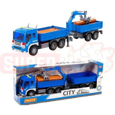 Odun Daşıyan Qoşqulu Kamaz 96036 - 1