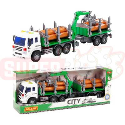 Odun Daşıyan Qoşqulu Kamaz 96081 - 1