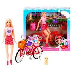 Orijinal Barbie Velosipedli Kukla (172-3) - 1