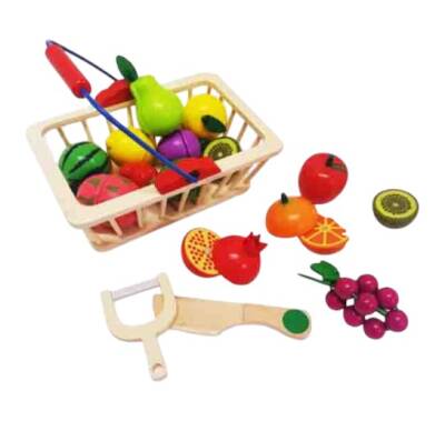 Öyrədici taxta meyvə 39-42 - 1