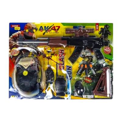 Oyuncaq Avtomat Dəsti AK-47 - 1