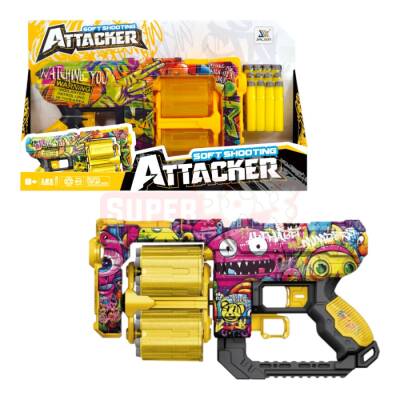 Oyuncaq Avtomat Soft Shooting Attacker (387-157) - 1
