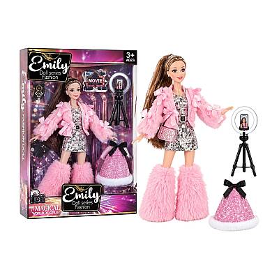 Oyuncaq Kukla Emily Fashion Doll (732-35) - 1