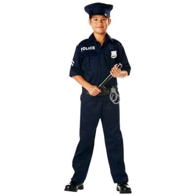 Polis Paltarı - Halloween Geyimi (444-19) - 1