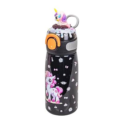 Pony Dizaynlı Termos 470 ml (614-2) - 2
