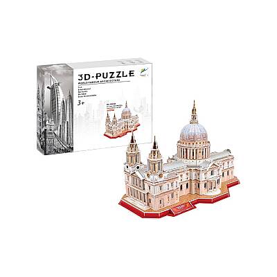 Puzzle 3D Catherdal 107 parça - 1