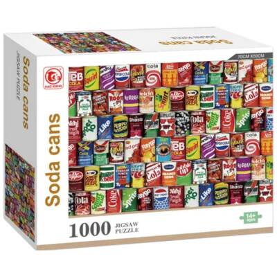 Puzzle - Soda Cans (147-80) - 1
