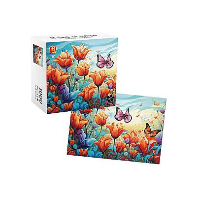 Puzzle Tulips 1000 parça - 1