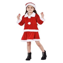  Qar Qız Paltarı Yeni il 3-6 yaş (251-17) - 