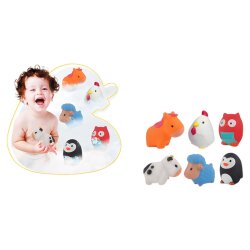 Rezin Heyvan Fiqurları 6-lı (357-85) - 