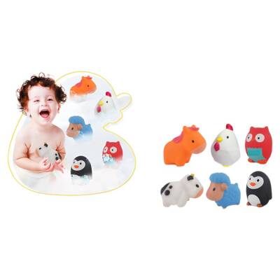 Rezin Heyvan Fiqurları 6-lı (357-85) - 1