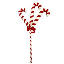 Şaxta Baba Əsası Yolka Oyuncağı 415-7 - 