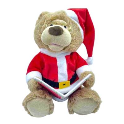 Şaxta Baba Geyimli Yumşaq Ayı 441-42 - 1