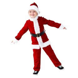 Şaxta Baba Paltarı (4-6yaş) 432-2 - 